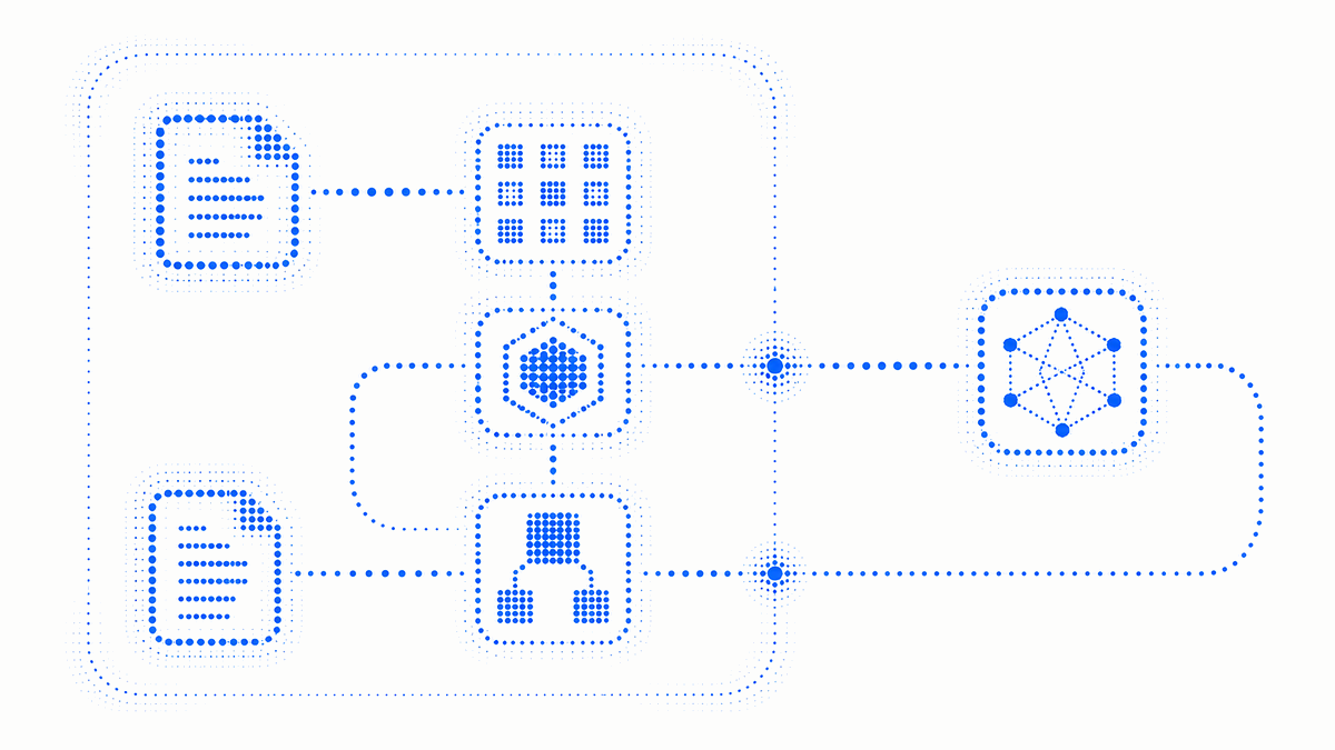 A protected model response returns to the customer boundary, where an internal mapping reconstructs usable output.