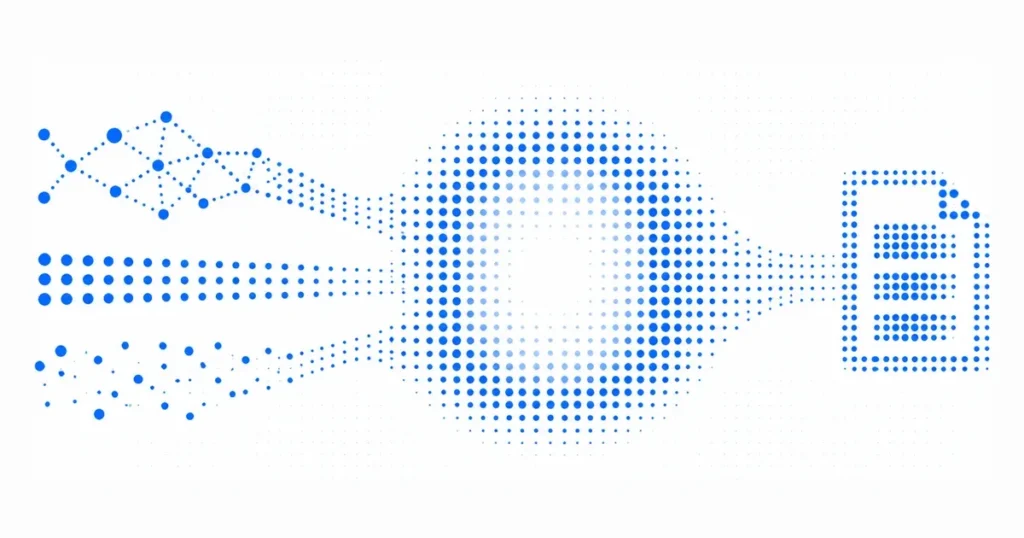 Dotted comparison of Reconstruction vs detokenization, with three input patterns passing through a protected mapping into one business result.