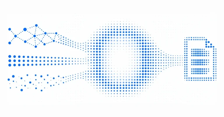 Dotted comparison of Reconstruction vs detokenization, with three input patterns passing through a protected mapping into one business result.